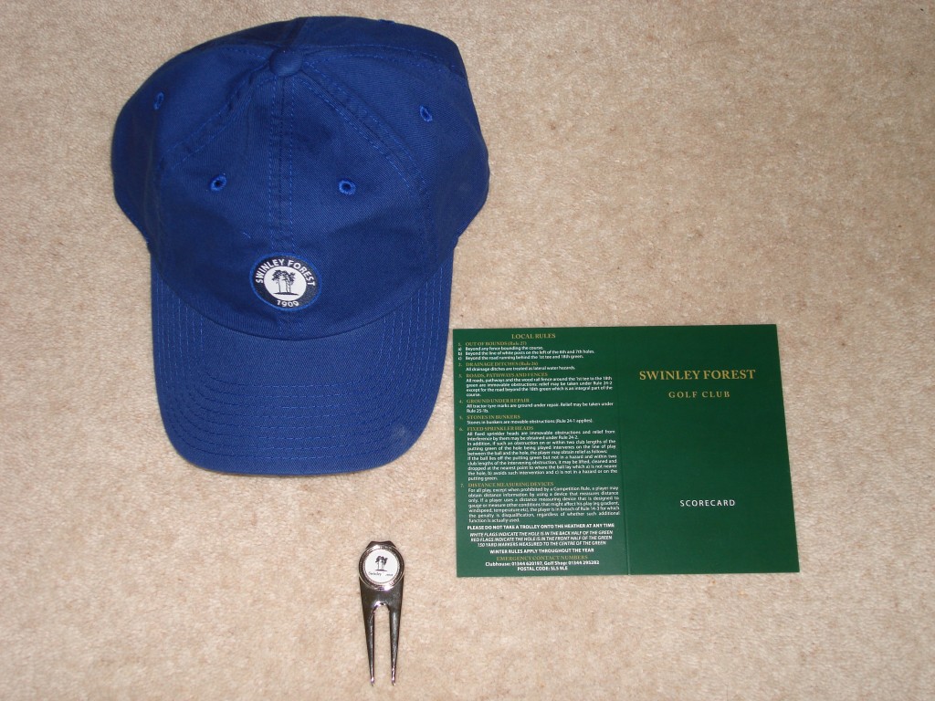 Swinley Forest cap and pitchfork